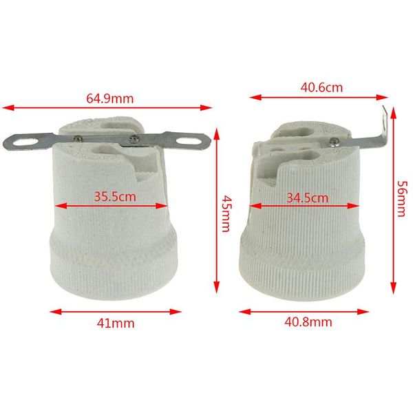 vintage lamp base e27 ceramic edison lamp fittings socket base holder accessory fixing bracket large screw cap
vintage lamp base e27 ceramic edison lamp fittings socket base holder accessory fixing bracket large screw cap