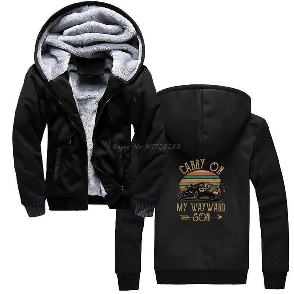 men's hoodies & sweatshirts supernatural vintage carry on my wayward son dark heather unique men winter thick hooded sweatshirt streetw, Black
men's hoodies & sweatshirts supernatural vintage carry on my wayward son dark heather unique men winter thick hooded sweatshirt streetw, Black