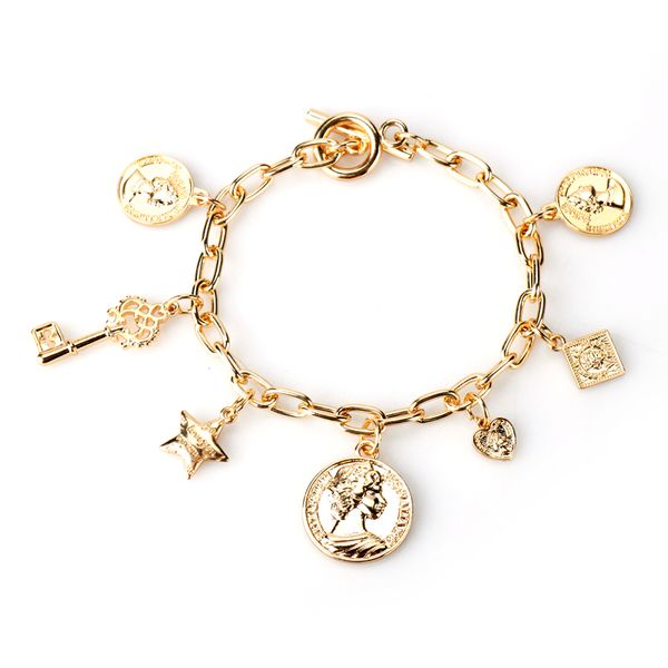 creative gold bracelet charm key star heart pendant bangle for women girl gifts, Black
creative gold bracelet charm key star heart pendant bangle for women girl gifts, Black