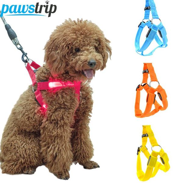 dog collars & leashes led harness for dogs flashing light puppy cat vest pet safety leash rope usb charging xs-xl
dog collars & leashes led harness for dogs flashing light puppy cat vest pet safety leash rope usb charging xs-xl
