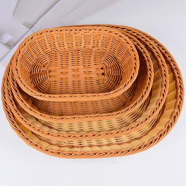 storage baskets pp plastic rattan basket hand-woven perspective fruit / vegetable kitchen display tool
storage baskets pp plastic rattan basket hand-woven perspective fruit / vegetable kitchen display tool