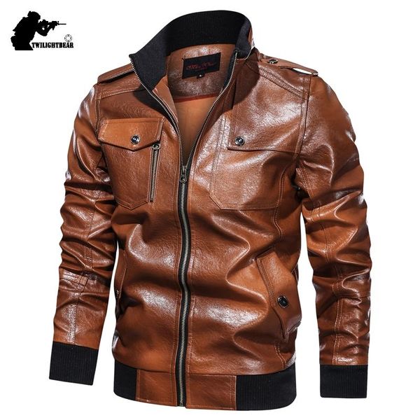 men's fur & faux 2021 leather jacket male coat 4xl 5xl autumn stand collar streetwear pu biker men brand clothing bfc5, Black
men's fur & faux 2021 leather jacket male coat 4xl 5xl autumn stand collar streetwear pu biker men brand clothing bfc5, Black