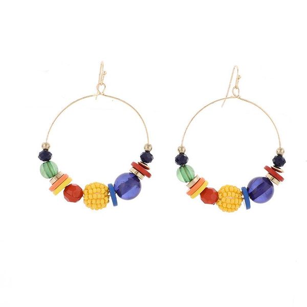 hoop & huggie women boho colored beading earrings ladies beaded vintage bohemia jewellery, Golden;silver
hoop & huggie women boho colored beading earrings ladies beaded vintage bohemia jewellery, Golden;silver