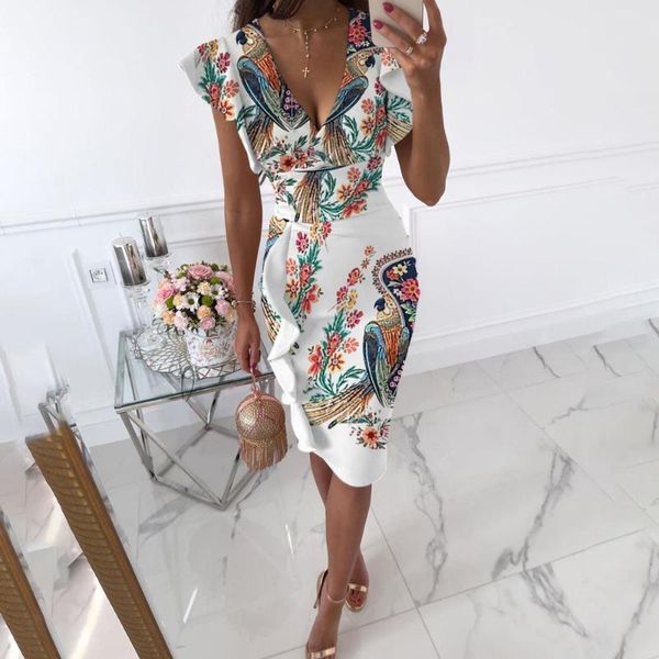 casual dresses elegant ladies dress summer fashion ruffl folds flower print for women deep v-neck sleeveless party bodycon clothes 2021, Black;gray
casual dresses elegant ladies dress summer fashion ruffl folds flower print for women deep v-neck sleeveless party bodycon clothes 2021, Black;gray