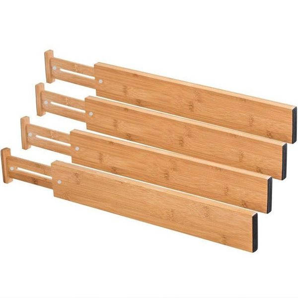 storage drawers 4 pcs bamboo drawer dividers kitchen cabinet organizer separator spring loaded adjustable expandable tray wardrobe board
storage drawers 4 pcs bamboo drawer dividers kitchen cabinet organizer separator spring loaded adjustable expandable tray wardrobe board