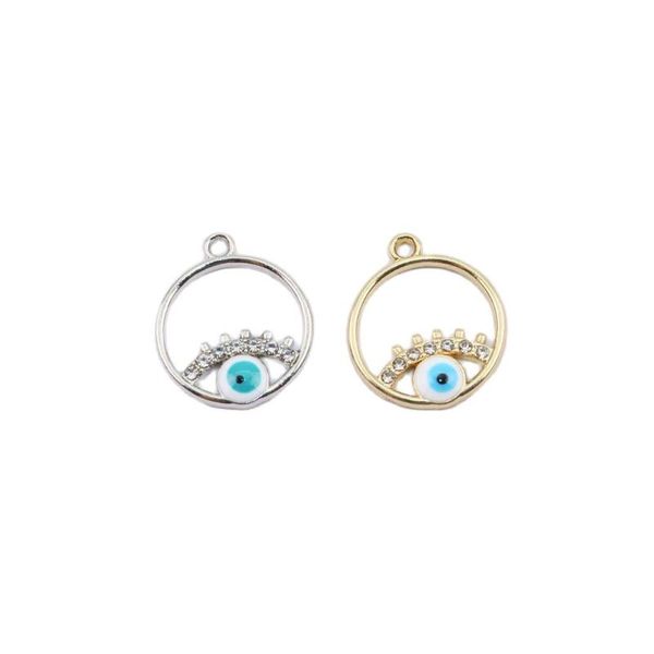 charms eruifa 6pcs 16mm beautiful rhinestones eye epoxy enemal coin zinc alloy necklace,earring bracelet jewelry diy handmade, Bronze;silver
charms eruifa 6pcs 16mm beautiful rhinestones eye epoxy enemal coin zinc alloy necklace,earring bracelet jewelry diy handmade, Bronze;silver