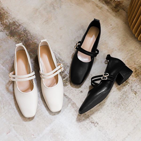 thick dress fashion shoes summer heel shoes casual shallow mouth women's medium korean lefu 772-8 i562, Black
thick dress fashion shoes summer heel shoes casual shallow mouth women's medium korean lefu 772-8 i562, Black