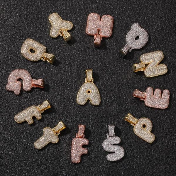 pendant necklaces cz custom a-z bubble letter bling hip hop zircon copper necklace rope cuban chain rose gold siver charm jewelry men, Silver
pendant necklaces cz custom a-z bubble letter bling hip hop zircon copper necklace rope cuban chain rose gold siver charm jewelry men, Silver