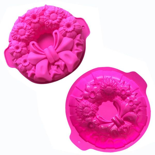 cake tools 1pcs silicone heart bow flower mold for fondant chocolate sugarcraft wedding baking decoration molds sugar art
cake tools 1pcs silicone heart bow flower mold for fondant chocolate sugarcraft wedding baking decoration molds sugar art