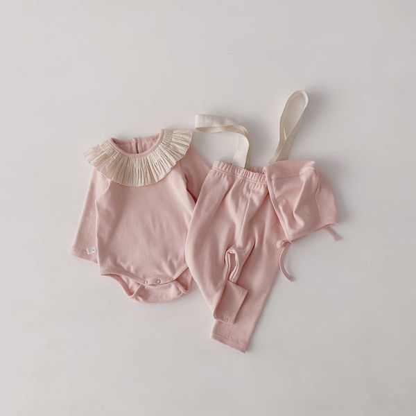 newborn baby clothing sets autumn toddler baby girl long sleeve bodysuit+overalls+hat 3pc suit infant cotton casual clothing set p0831, White
newborn baby clothing sets autumn toddler baby girl long sleeve bodysuit+overalls+hat 3pc suit infant cotton casual clothing set p0831, White