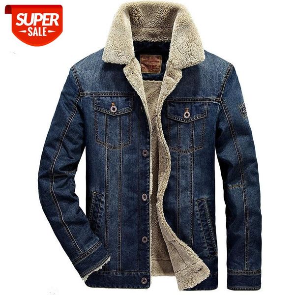 Thick Warm Winter Denim Jacket Men Stand Collar Plus Size 6XL Mens Jeans Cowboy Jacket Jaqueta masculina Brand Clothing #7X4t, Black;brown
Thick Warm Winter Denim Jacket Men Stand Collar Plus Size 6XL Mens Jeans Cowboy Jacket Jaqueta masculina Brand Clothing #7X4t, Black;brown