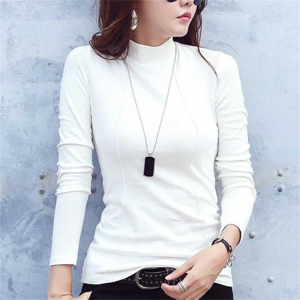 90% cotton basic turtleneck white sweater for women slim winter bottom female warm autumn shirt pullovers lady jumper 201221, White;black
90% cotton basic turtleneck white sweater for women slim winter bottom female warm autumn shirt pullovers lady jumper 201221, White;black