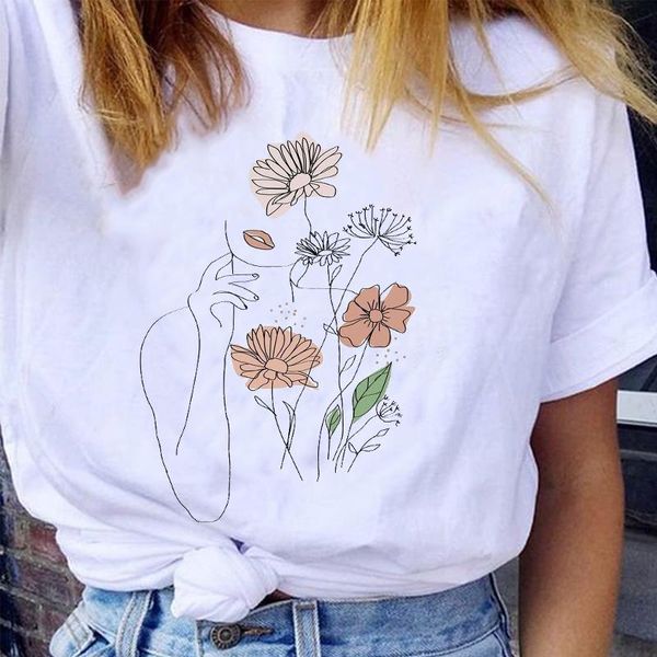 women's t-shirt women graphic printing clothing watercolor 90s ladies style kawaii fashion lady print female clothes tees tshirt, White
women's t-shirt women graphic printing clothing watercolor 90s ladies style kawaii fashion lady print female clothes tees tshirt, White