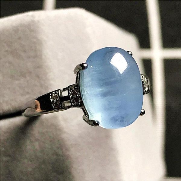 cluster rings 11x8mm real natural ocean blue aquamarine ring for woman man gift crystal oval beads silver stone adjustable jewelry, Golden;silver
cluster rings 11x8mm real natural ocean blue aquamarine ring for woman man gift crystal oval beads silver stone adjustable jewelry, Golden;silver