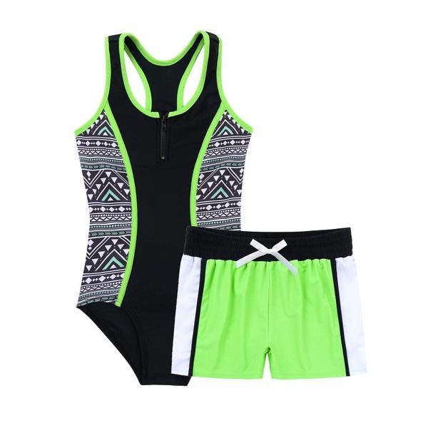 one-pieces 2pcs kids girls summer swimwear swimming suit round neck racer back jumpsuit boyshorts set children beach bathing suits swimsuit, Black
one-pieces 2pcs kids girls summer swimwear swimming suit round neck racer back jumpsuit boyshorts set children beach bathing suits swimsuit, Black