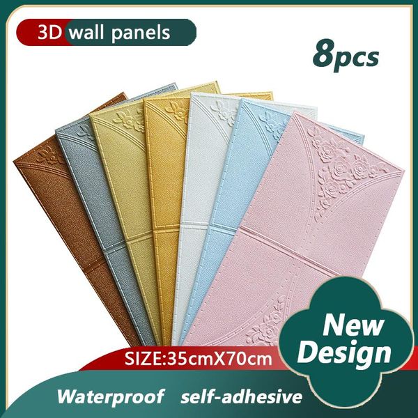 wallpapers 70x35cm 3d wall stickers self adhesive foam room decor diy wallpaper living panels for kids
wallpapers 70x35cm 3d wall stickers self adhesive foam room decor diy wallpaper living panels for kids