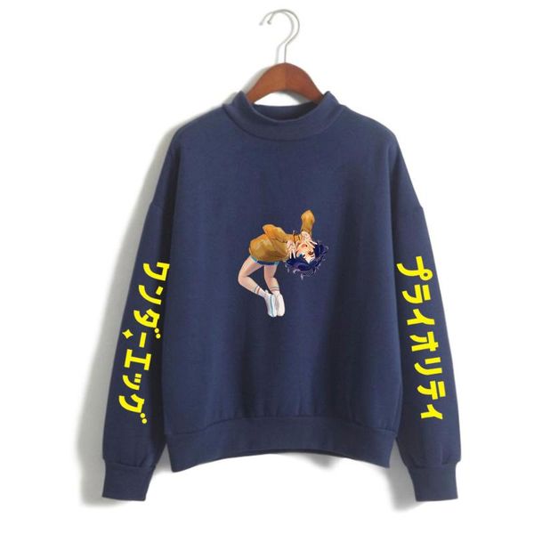 men's hoodies & sweatshirts 2021 kawaii anime cartoon wonder egg priority turtleneck hoodie sweatshirt women men pullovers streetwear h, Black
men's hoodies & sweatshirts 2021 kawaii anime cartoon wonder egg priority turtleneck hoodie sweatshirt women men pullovers streetwear h, Black