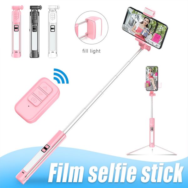 a18 universal detachable selfie stick rechargeable tripod foldable led fill light with bluetooth remote for smart phone have retail box
a18 universal detachable selfie stick rechargeable tripod foldable led fill light with bluetooth remote for smart phone have retail box