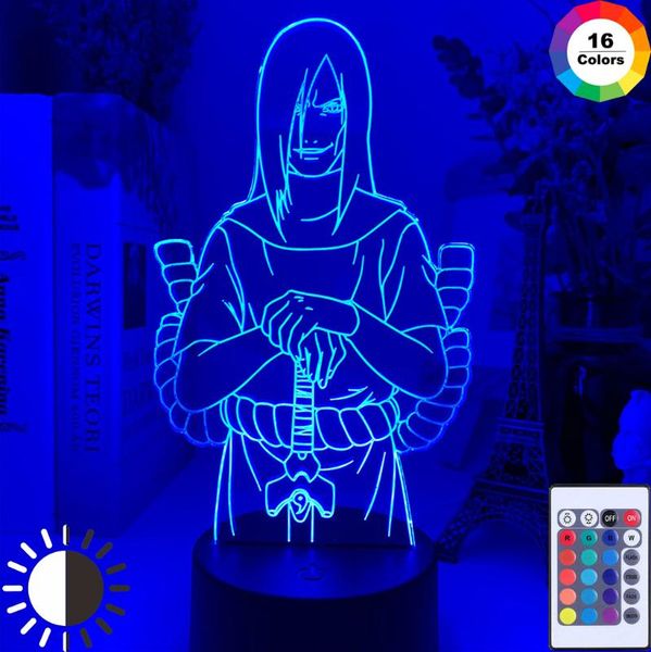 night lights acrylic 3d lamp orochimaru figure nightlight for kids bedroom decor cool child gift room desk anime led light
night lights acrylic 3d lamp orochimaru figure nightlight for kids bedroom decor cool child gift room desk anime led light
