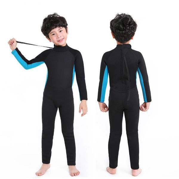 one-piece 2.5mm neoprene kids wetsuit boys girls keep warm one-piece long sleeve anti uv protection swimwear suit
one-piece 2.5mm neoprene kids wetsuit boys girls keep warm one-piece long sleeve anti uv protection swimwear suit
