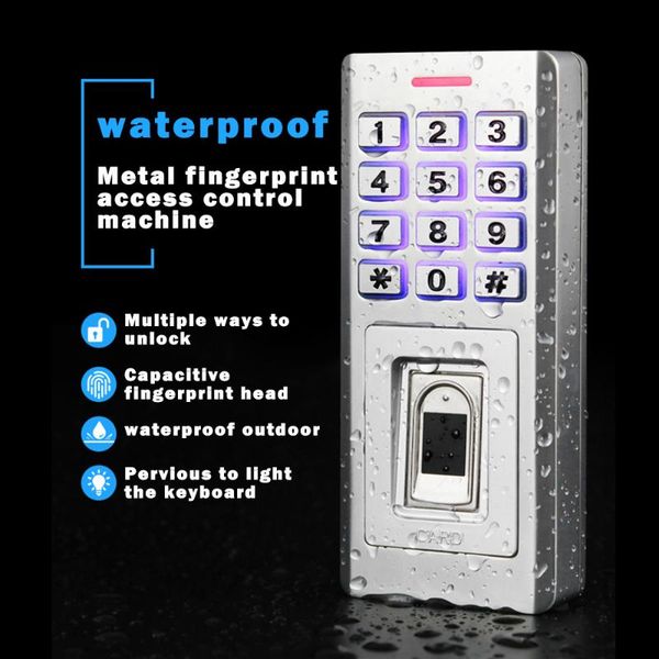fingerprint access control rfid backlight semiconductor metal keypad ip68 waterproof standalone controller finger+rfid+password
fingerprint access control rfid backlight semiconductor metal keypad ip68 waterproof standalone controller finger+rfid+password