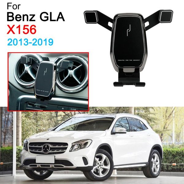 cell phone mounts & holders car mobile support bracket air vent mount gravity call holder for gla x156 accessories 2013-2021
cell phone mounts & holders car mobile support bracket air vent mount gravity call holder for gla x156 accessories 2013-2021