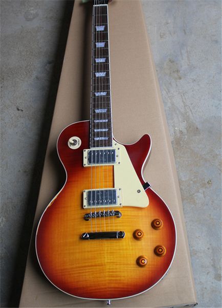 billy aged pearly gates standard cherry sunburst electric guitar cs tiger flame maple mahogany body rosewood fingerboard custom shop
billy aged pearly gates standard cherry sunburst electric guitar cs tiger flame maple mahogany body rosewood fingerboard custom shop
