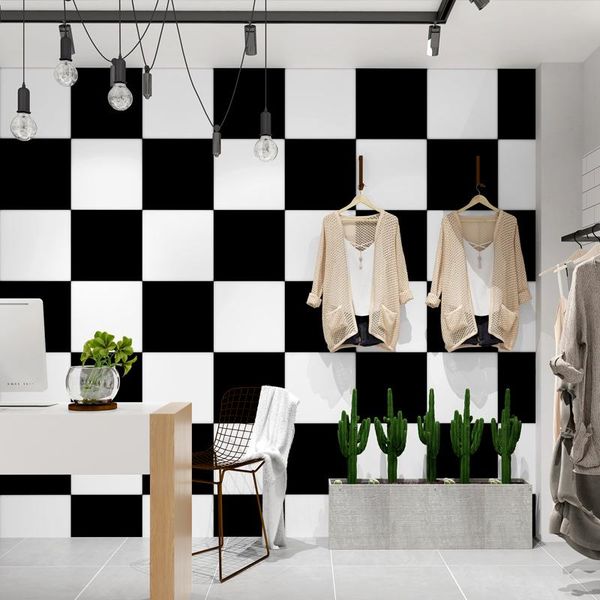 wallpapers lattice and white square black wallpaper modern restaurant hair salon store background for living room
wallpapers lattice and white square black wallpaper modern restaurant hair salon store background for living room