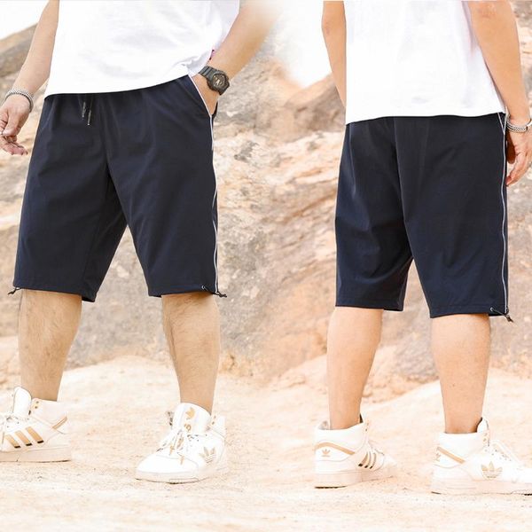 men's pants loose big size dad's summer cotton casual middle-aged and elderly shorts cropped pantss, Black
men's pants loose big size dad's summer cotton casual middle-aged and elderly shorts cropped pantss, Black