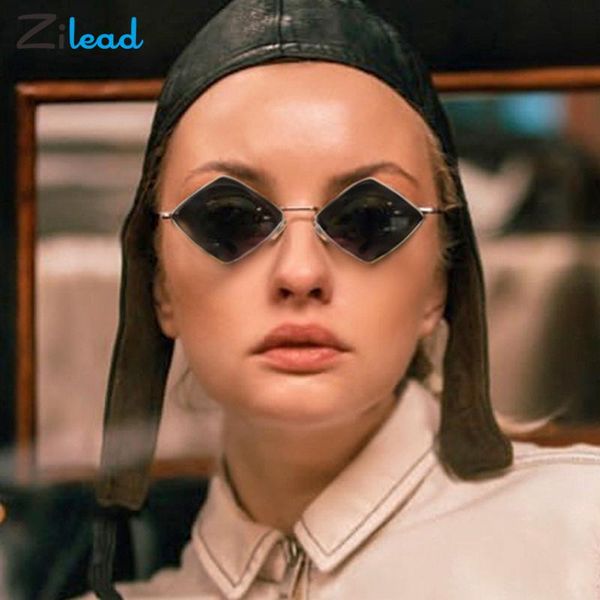 sunglasses zilead retro rhombus sun glasses irregular spectacle frame fashion metal punk style silicone soft nose pad for unisex, White;black
sunglasses zilead retro rhombus sun glasses irregular spectacle frame fashion metal punk style silicone soft nose pad for unisex, White;black