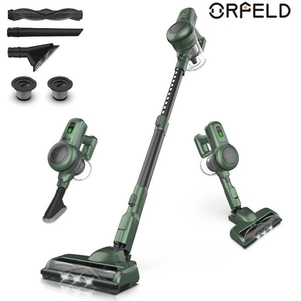 vacuum cleaners orfeld cordless cleaner 4 in 1 wireless stick with led display handheld for hard floor carpet pet hair v21
vacuum cleaners orfeld cordless cleaner 4 in 1 wireless stick with led display handheld for hard floor carpet pet hair v21
