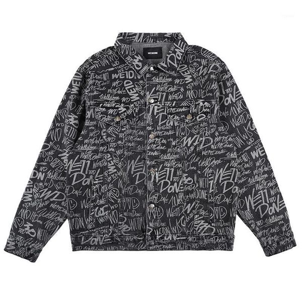 high street full logo we11done denim jacket men women 1:1 quality streetwear coat men's jackets, Black;brown
high street full logo we11done denim jacket men women 1:1 quality streetwear coat men's jackets, Black;brown