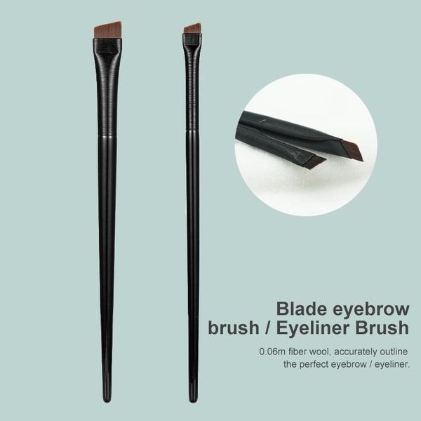 makeup brushes 1 pcs for black eyebrow brush eyeliner blade fine tools maquiagem
makeup brushes 1 pcs for black eyebrow brush eyeliner blade fine tools maquiagem