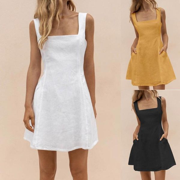 bandage pockets short dress ladies fashion strap beach swing dress sundress women casual evening party vestido de fest, Black;gray
bandage pockets short dress ladies fashion strap beach swing dress sundress women casual evening party vestido de fest, Black;gray