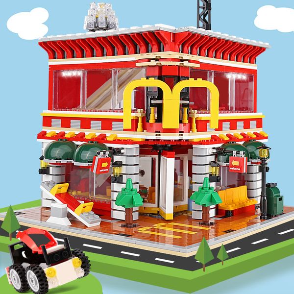 the moc american fast food shop mcdona model building blocks sd6901 streetview assembly bricks kids birthday toys christmas gifts for childr
the moc american fast food shop mcdona model building blocks sd6901 streetview assembly bricks kids birthday toys christmas gifts for childr