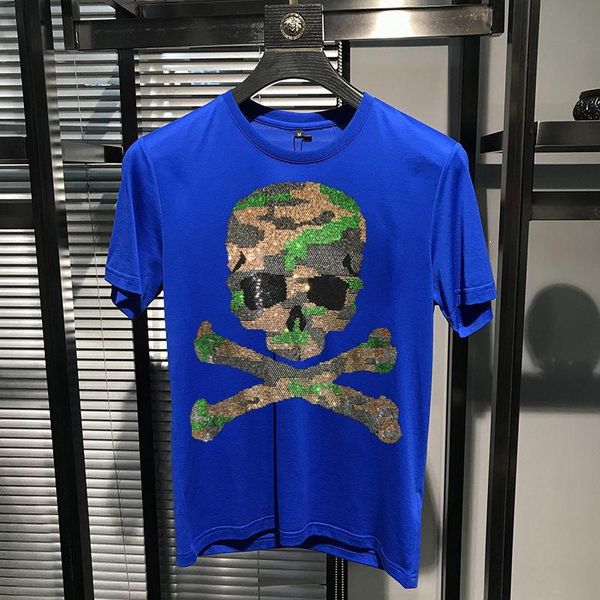 men's t-shirts t-shirt street loose brand short sleeves summer luxury diamond camouflage skull design, White;black
men's t-shirts t-shirt street loose brand short sleeves summer luxury diamond camouflage skull design, White;black