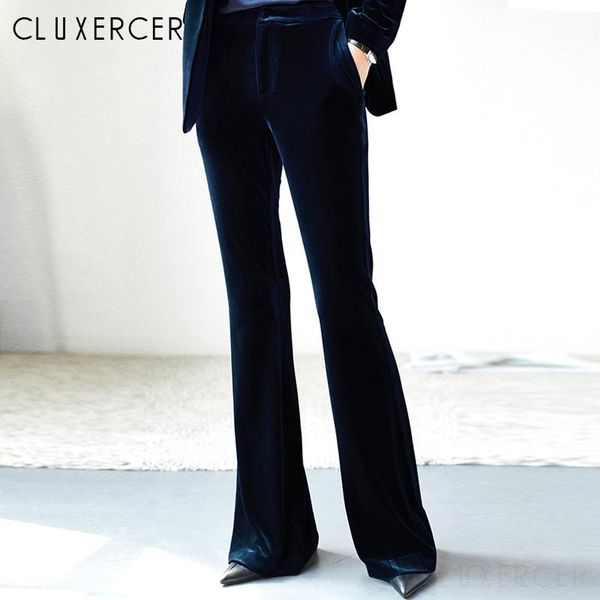 women's pants & capris autumn winter casual high waist velvet women elegant pleuche wide leg black red navy loose long pant, Black;white
women's pants & capris autumn winter casual high waist velvet women elegant pleuche wide leg black red navy loose long pant, Black;white
