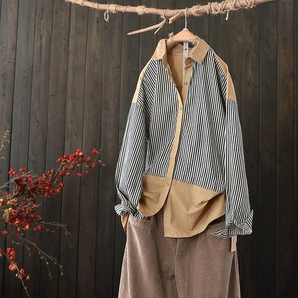 women's blouses & shirts fashion stripe print turtleneck sweater knitted shirt large size loose pullover d810, White
women's blouses & shirts fashion stripe print turtleneck sweater knitted shirt large size loose pullover d810, White