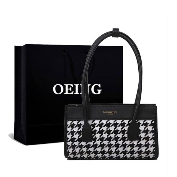 evening bags houndstooth baguette women large shoulder bag female luxury designer handbags shoppers ladies underarm purses 2021
evening bags houndstooth baguette women large shoulder bag female luxury designer handbags shoppers ladies underarm purses 2021