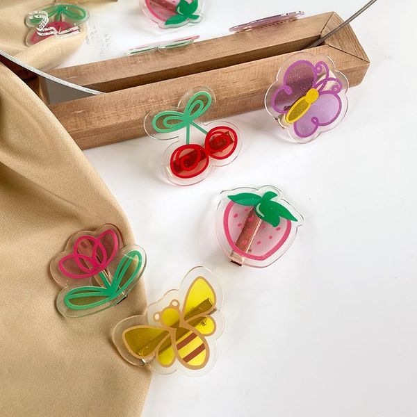 hair clips & barrettes sweet flower cherry pin for girl fashion geometric acrylic acetate headwear girls clip, Golden;silver
hair clips & barrettes sweet flower cherry pin for girl fashion geometric acrylic acetate headwear girls clip, Golden;silver
