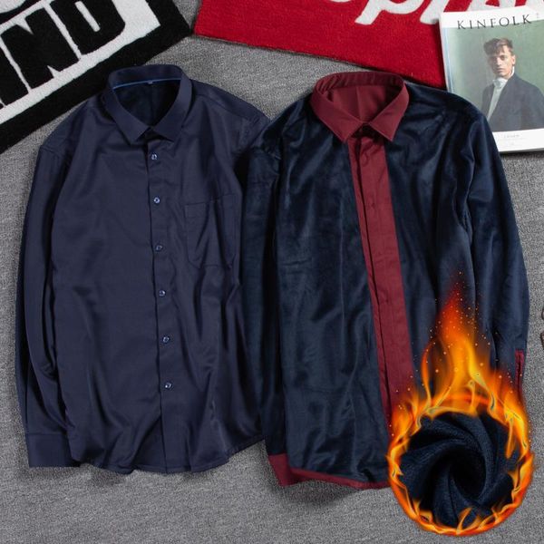 men's casual shirts plus size 6xl 7xl 8xl winter warm long sleeve shirt business thick fleece solid color male brand clothes, White;black
men's casual shirts plus size 6xl 7xl 8xl winter warm long sleeve shirt business thick fleece solid color male brand clothes, White;black