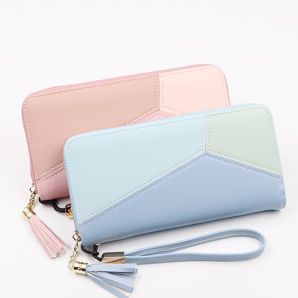 2019 tassel long leather wallet women luxury clutch ladies purse card holder female wallets zipper coin phone money pocket bag, Red;black
2019 tassel long leather wallet women luxury clutch ladies purse card holder female wallets zipper coin phone money pocket bag, Red;black