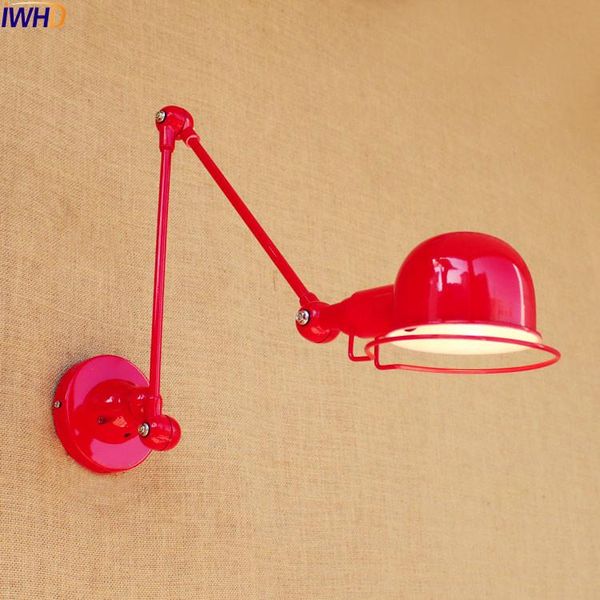 wall lamp iwhd red modern led lights fixtures luminaire home lighting iron swing long arm sconce lamparas de pared
wall lamp iwhd red modern led lights fixtures luminaire home lighting iron swing long arm sconce lamparas de pared