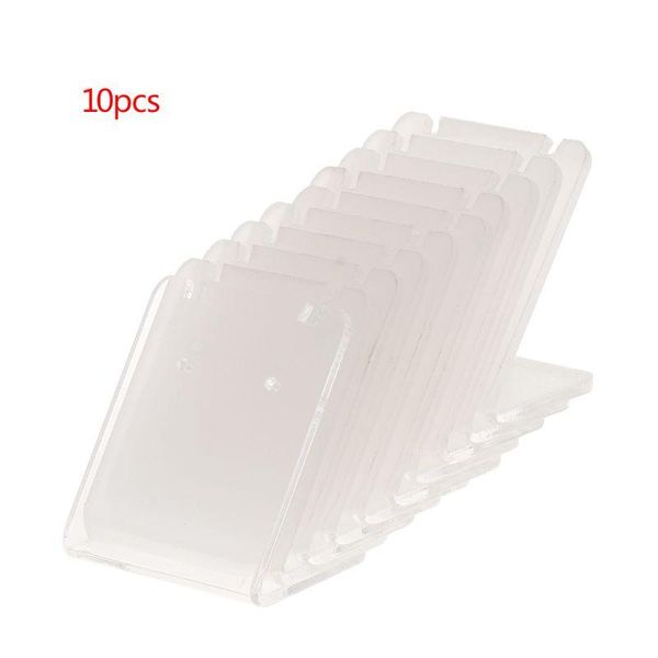 jewelry pouches, bags 10 pcs/set earrings shelf display stand holder l shape rectangle acrylic professional ear stud show bracket rack, Pink;blue
jewelry pouches, bags 10 pcs/set earrings shelf display stand holder l shape rectangle acrylic professional ear stud show bracket rack, Pink;blue