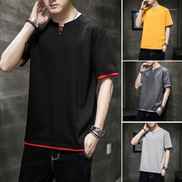 summer men's short sleeve t-shirt pure cotton trend ins loose embroidery fashion bottomed t-shirts, White;black
summer men's short sleeve t-shirt pure cotton trend ins loose embroidery fashion bottomed t-shirts, White;black