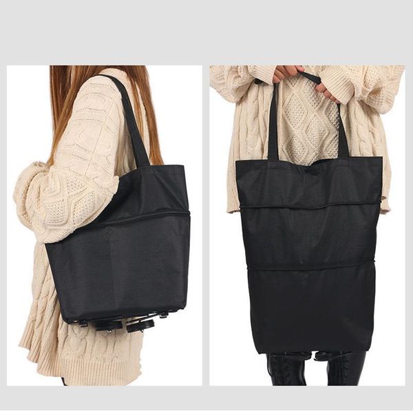 high capacity storage bag folding shopping organizer trolley bag on wheels bags portable shopping bags buy vegetables
high capacity storage bag folding shopping organizer trolley bag on wheels bags portable shopping bags buy vegetables