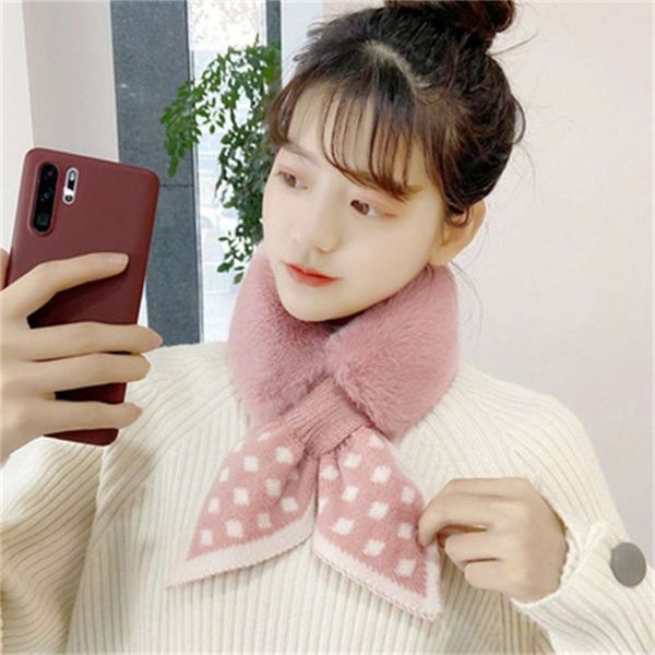 children's warm plush scarf winter parent-child girl cute hair collar children versatile cross thickening neck, Blue;black
children's warm plush scarf winter parent-child girl cute hair collar children versatile cross thickening neck, Blue;black