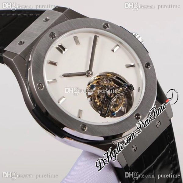 hbf classic handwinding real tourbillon mechanical mens watch steel case white dial stick black rubber leather super limited edition watches, Slivery;brown
hbf classic handwinding real tourbillon mechanical mens watch steel case white dial stick black rubber leather super limited edition watches, Slivery;brown