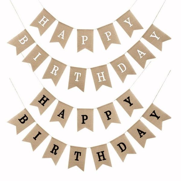 party decoration 1pcs burlap birthday banner happy po props bunting decorations sign
party decoration 1pcs burlap birthday banner happy po props bunting decorations sign