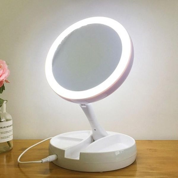 foldable usb charging or battery led mirror makeup white vanity cosmetic mirror with light 10x magnifying table mirrors
foldable usb charging or battery led mirror makeup white vanity cosmetic mirror with light 10x magnifying table mirrors